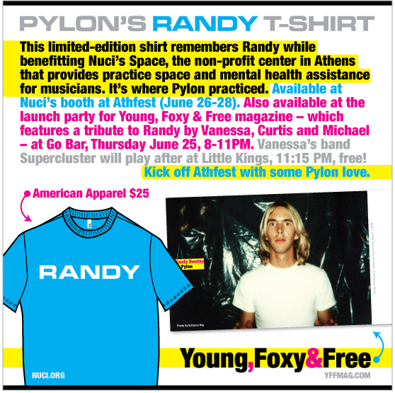Pylon's Randy shirt